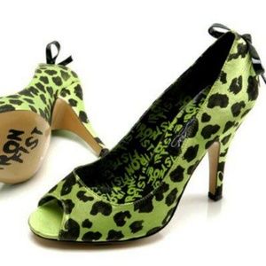 Green Iron Fist Jungle Fever Heels